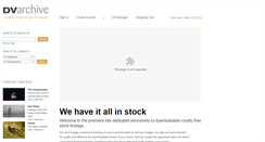 Desktop Screenshot of dvarchive.com
